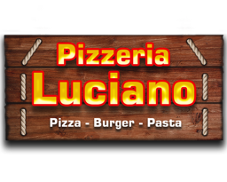 Pizzeria Luciano logo.